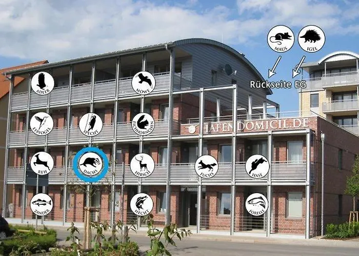 Appartement Hafendomicil Wh09 - Dachs Waren (Mueritz)